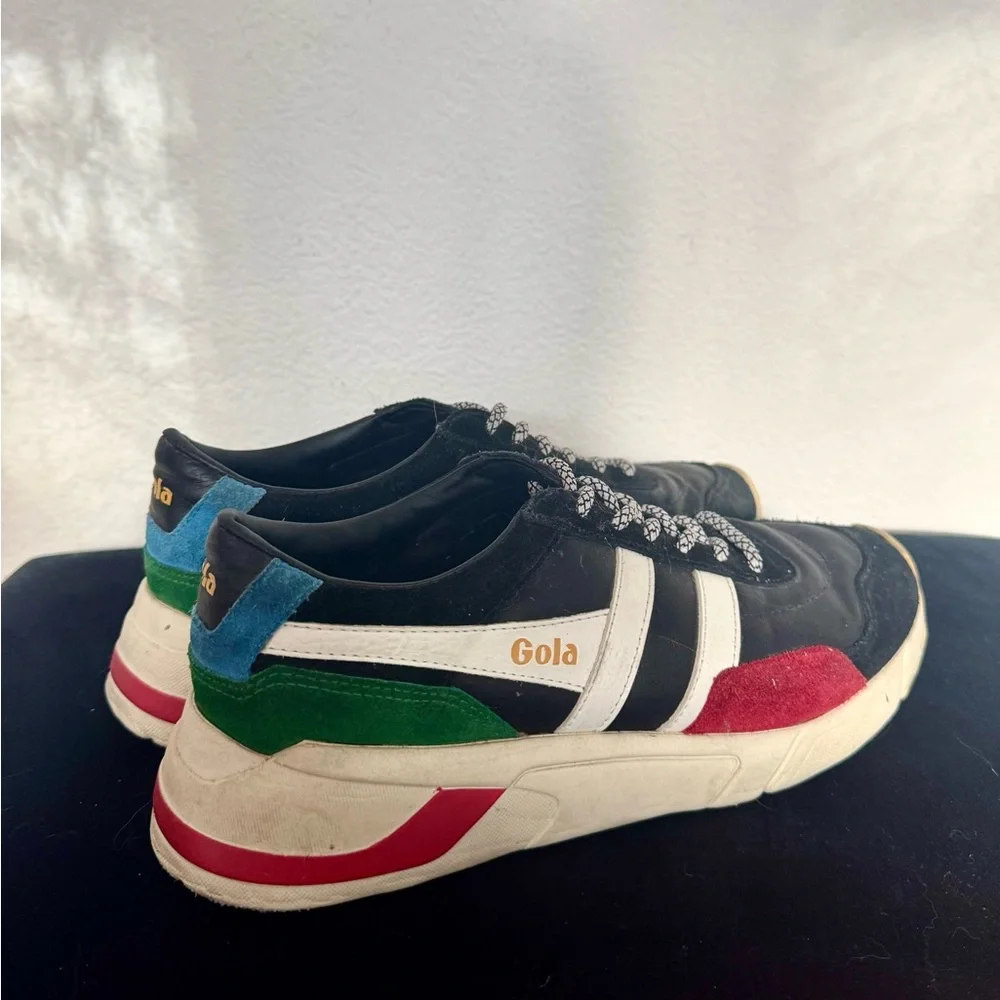 Gola Women's Black Multi-Color Athletic Sneakers